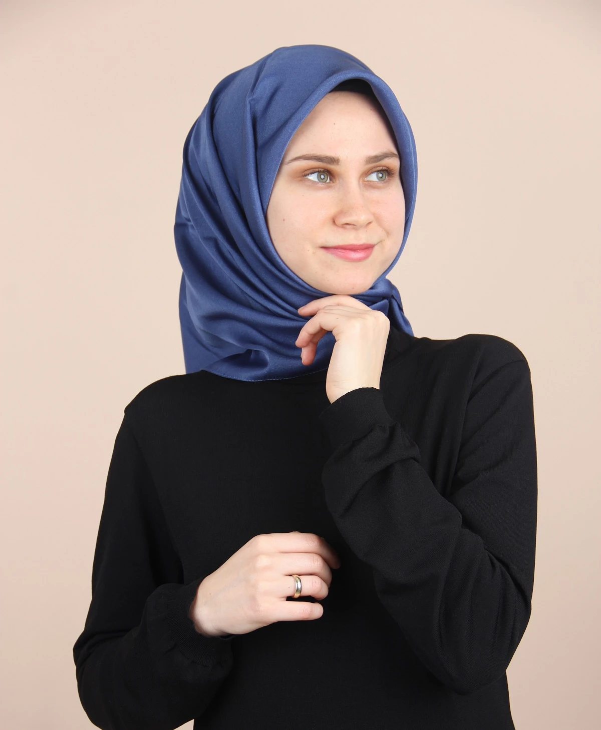 İNDİGO Siyane Scarf Kristal Eşarp