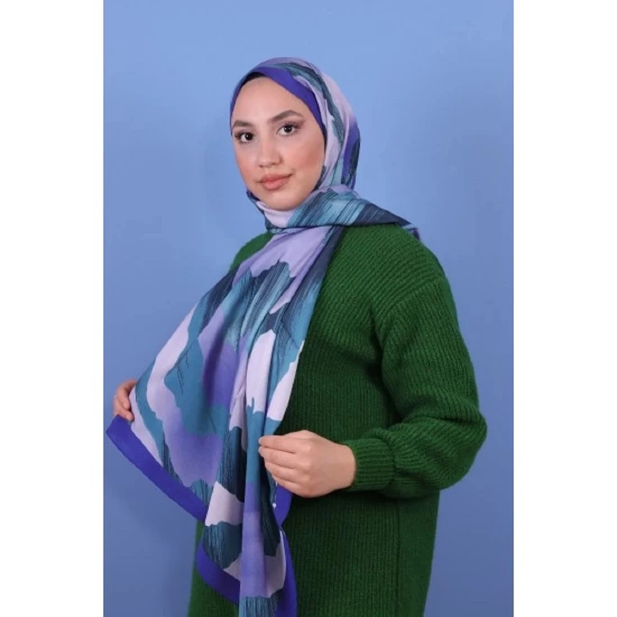 Loryan Scarf Diamond Bulut Şal