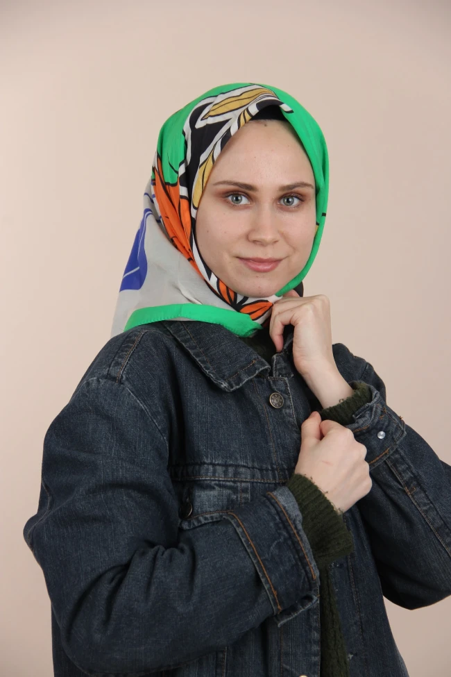 Loryan Scarf Diamond Orkide Eşarp