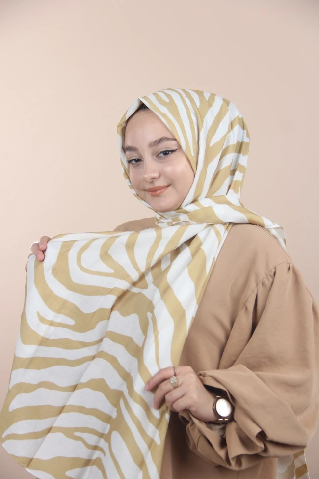 Loryan Scarf Dıamond Zebra Şal