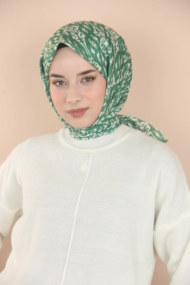 Loryan Scarf Linen Summer Çini Eşarp