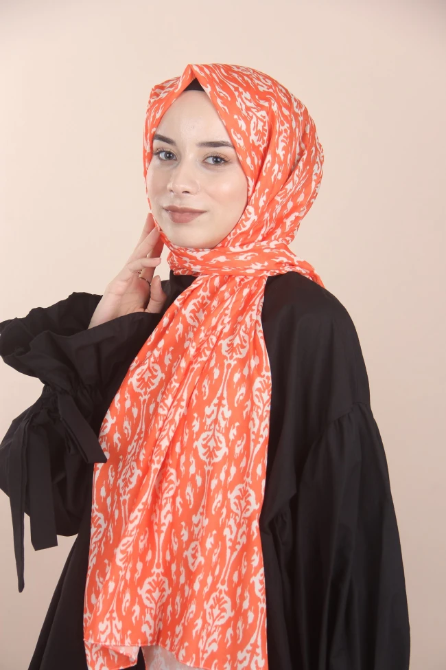 Loryan Scarf Linen Summer Çini Şal