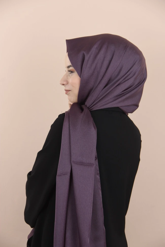 PATLICAN MORU Siyane Scarf Kristal Şal