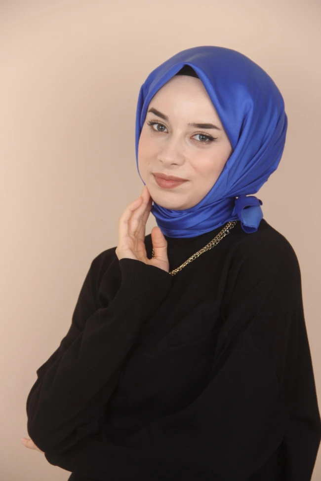 Saks Siyane Scarf Kristal Eşarp