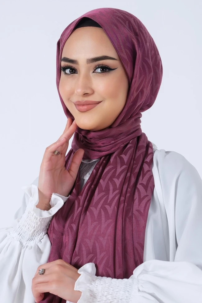 Leylak Harem Scarf Ela Jakar Şal