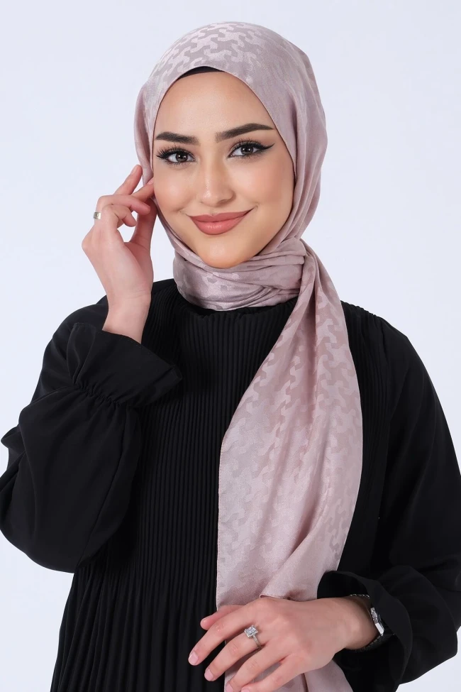 Latte Harem Scarf Eslem Jakar Şal