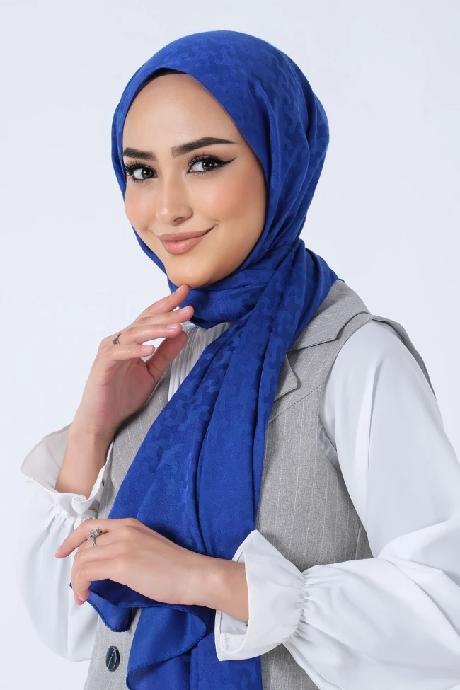 Saks Harem Scarf Eslem Jakar Şal