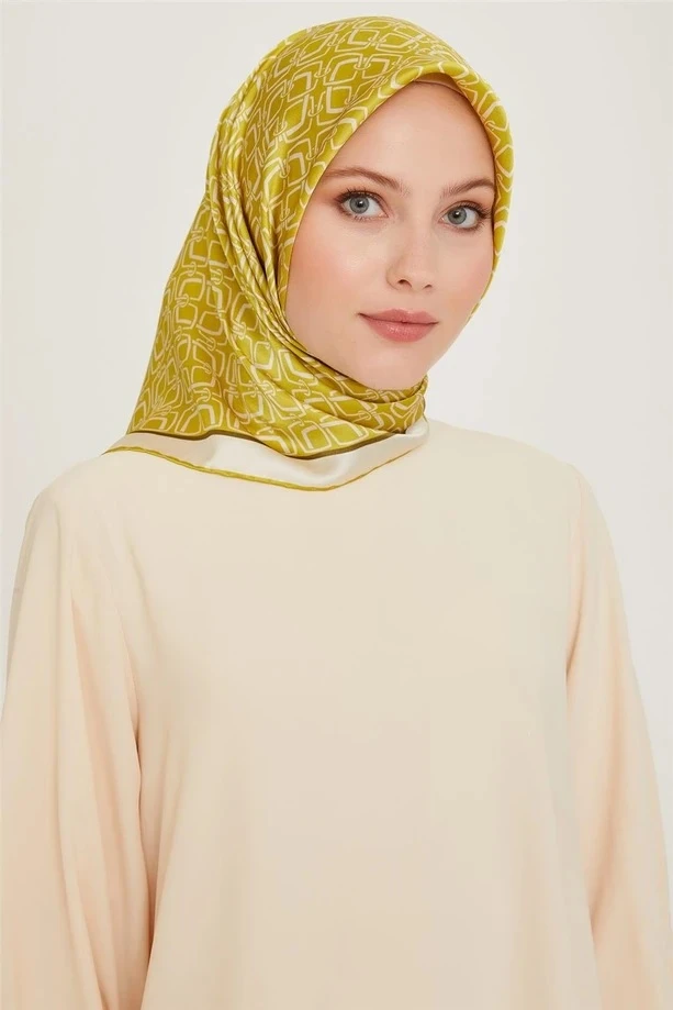 33 Armine Twill İpek Eşarp 9248D