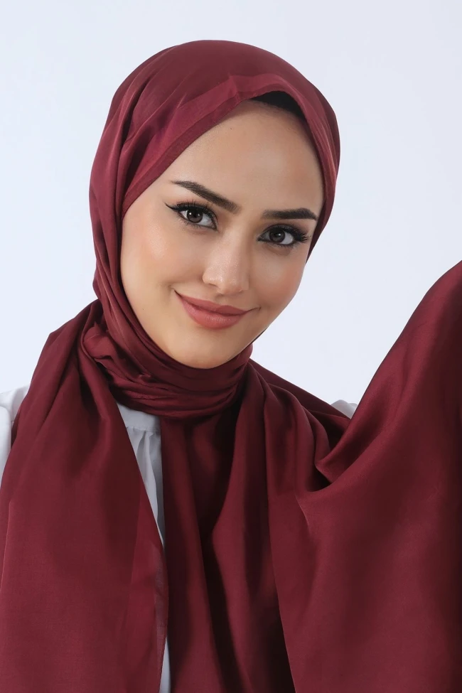 BORDO Harem Scarf Melek Pamuk Şal