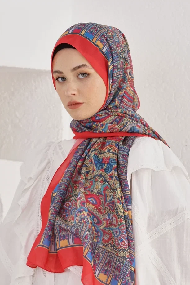 Mercan Loryan Scarf Linen Harmony Şal