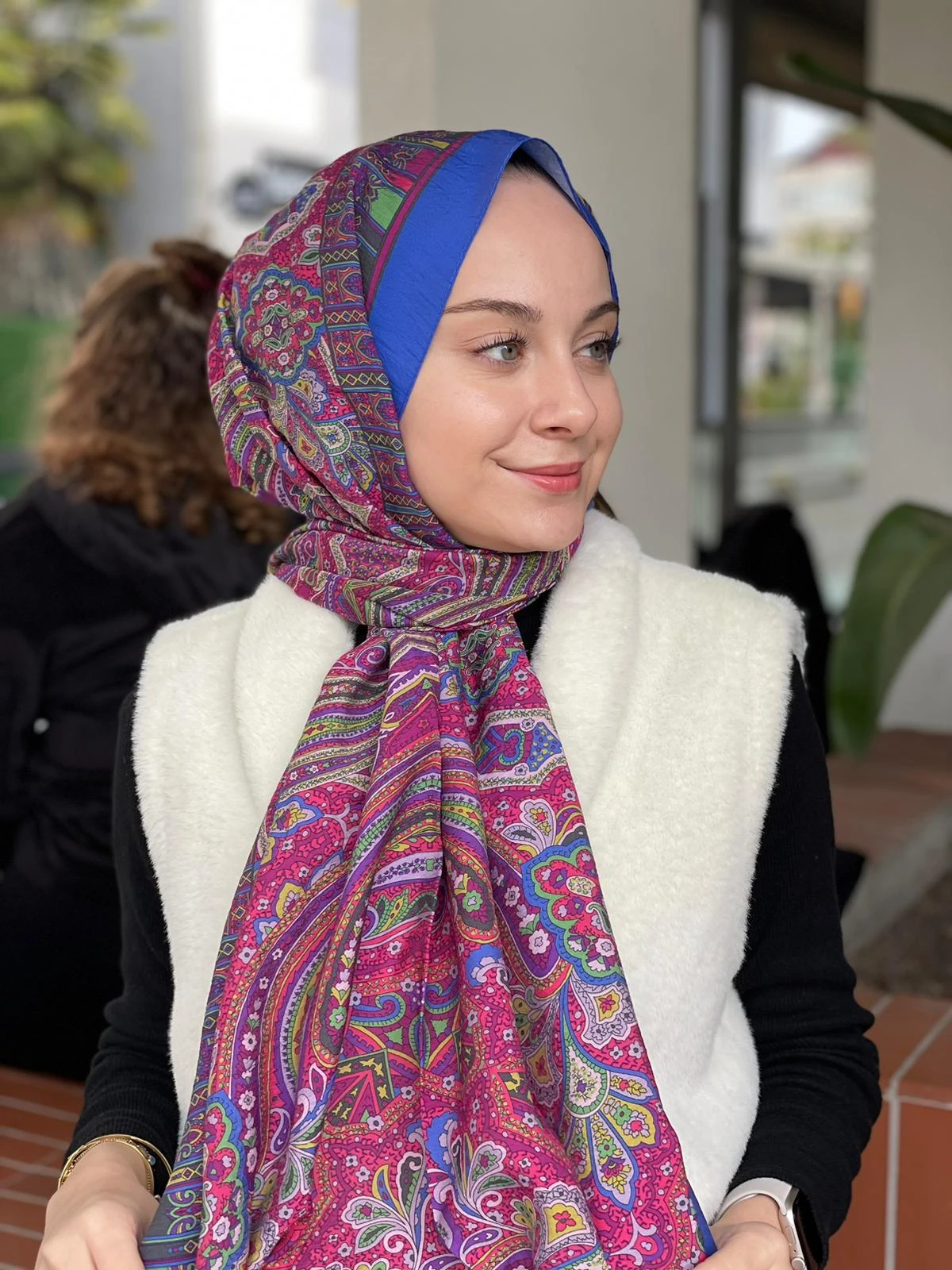 Saks Loryan Scarf Diamond Harmony Şal