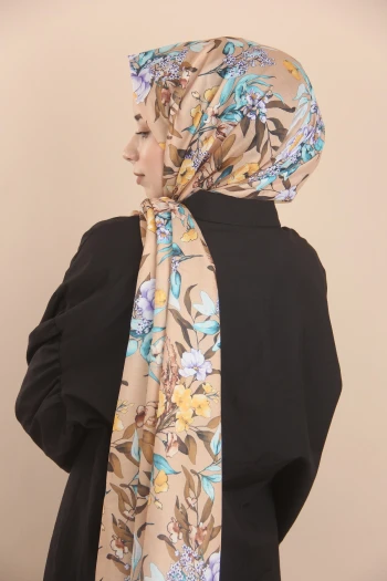 Loryan Scarf Linen Summer Gül Şal