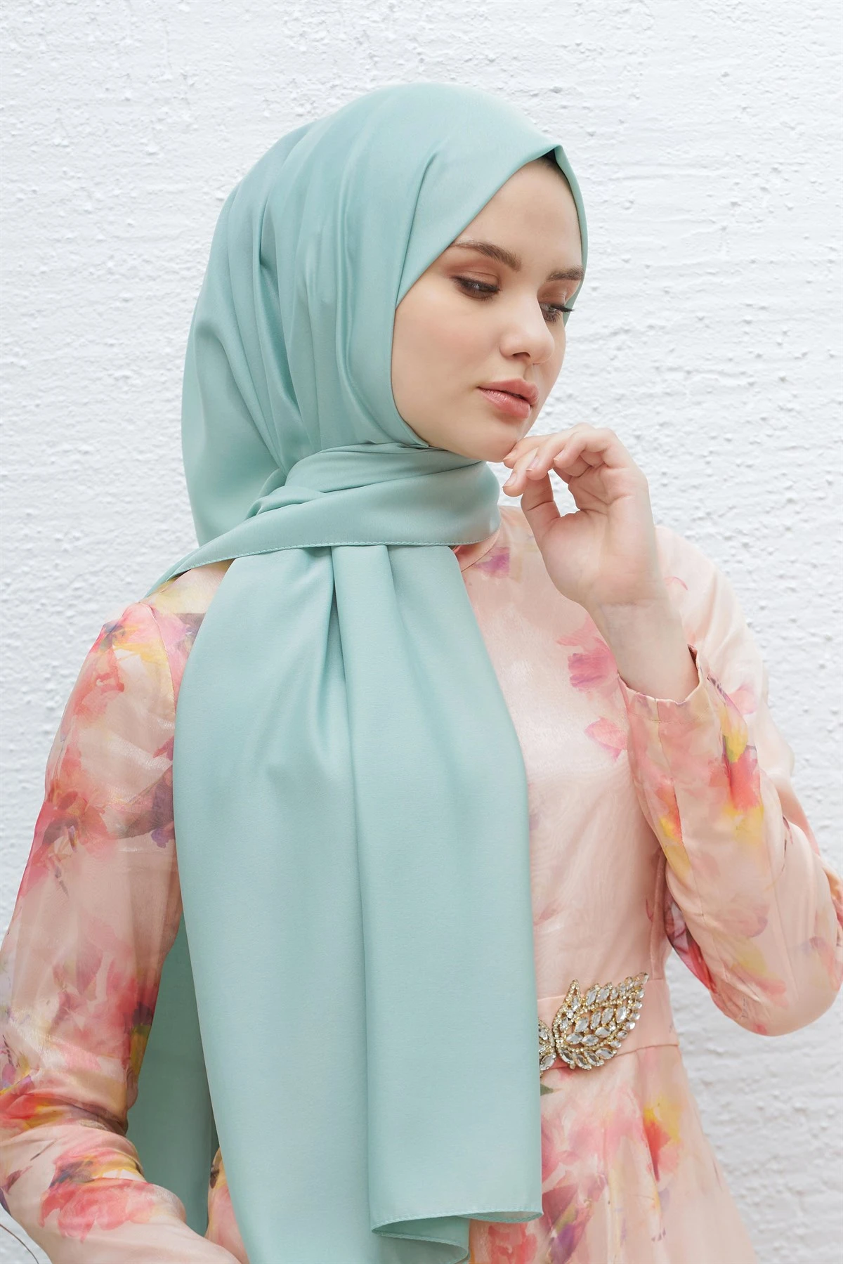 Mint Loryan Scarf Polina Şal