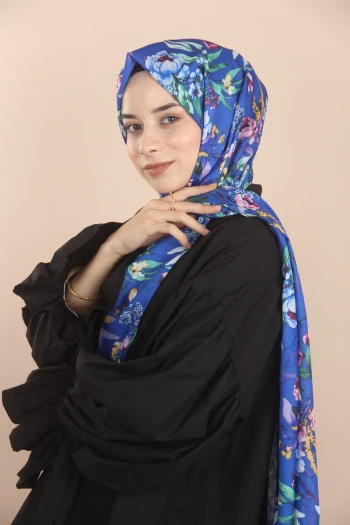 Saks Loryan Scarf Linen Summer Gül Şal