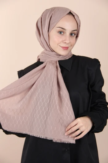 Siyane Scarf Su Damlası Desen Şal