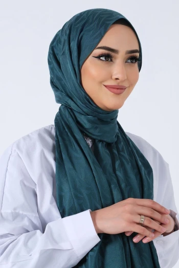 Zümrüt Harem Scarf Ela Jakar Şal