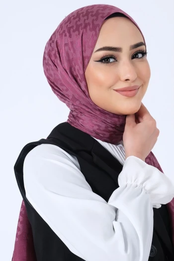 Leylak Harem Scarf Eslem Jakar Şal