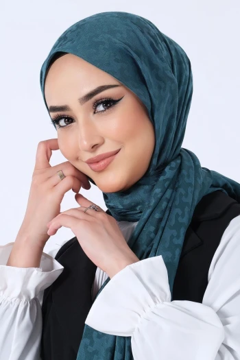 ZÜMRÜT Harem Scarf Eslem Jakar Şal