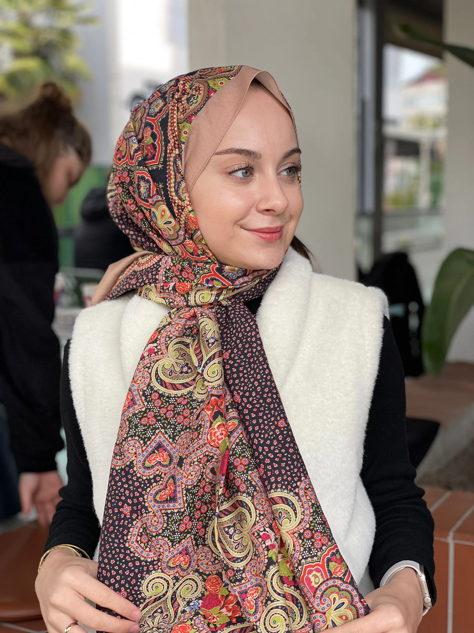 BEJ Loryan Scarf Diamond Mila Şal