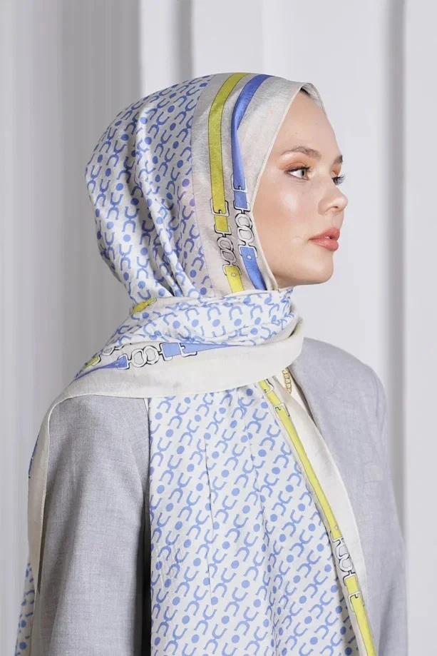 BEJ Loryan Scarf Diamond Royal Şal