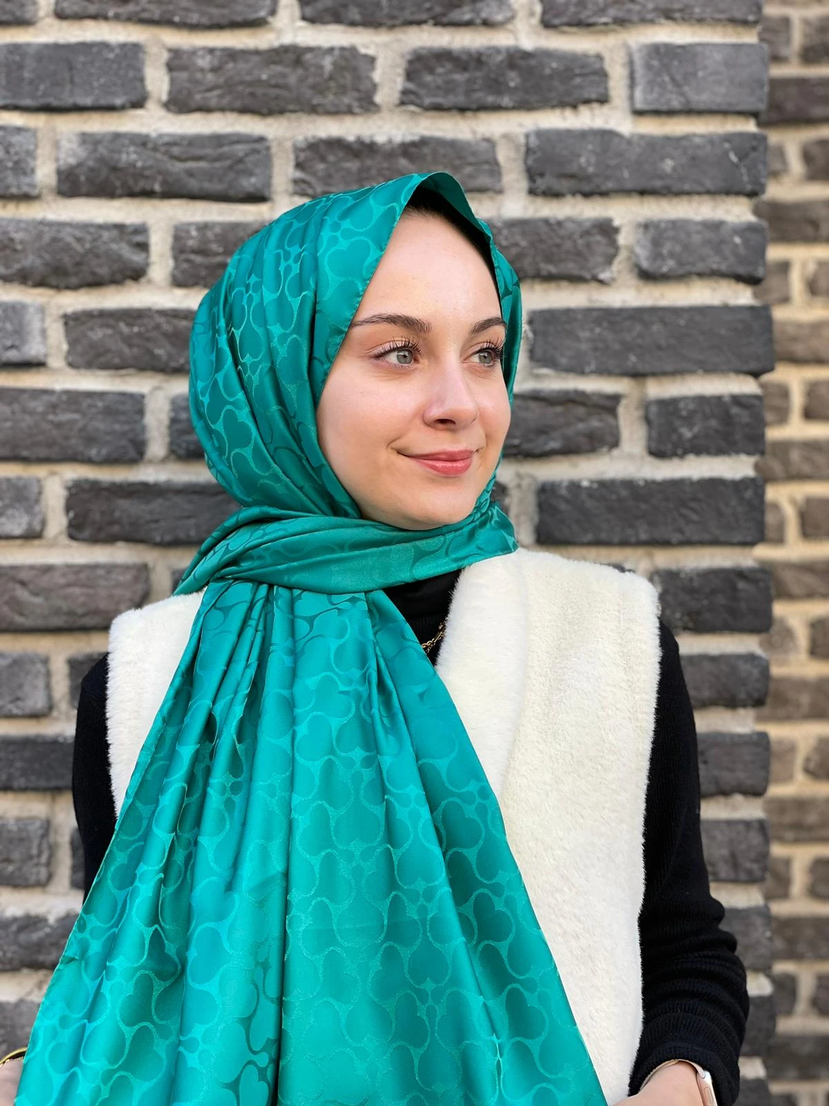 Benetton Loryan Scarf Jakar Karmen Şal