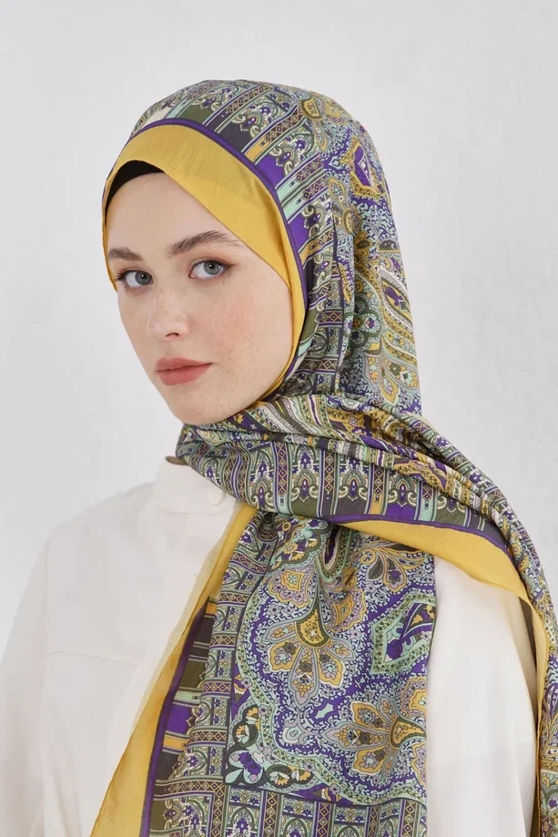 Hardal Loryan Scarf Linen Harmony Şal