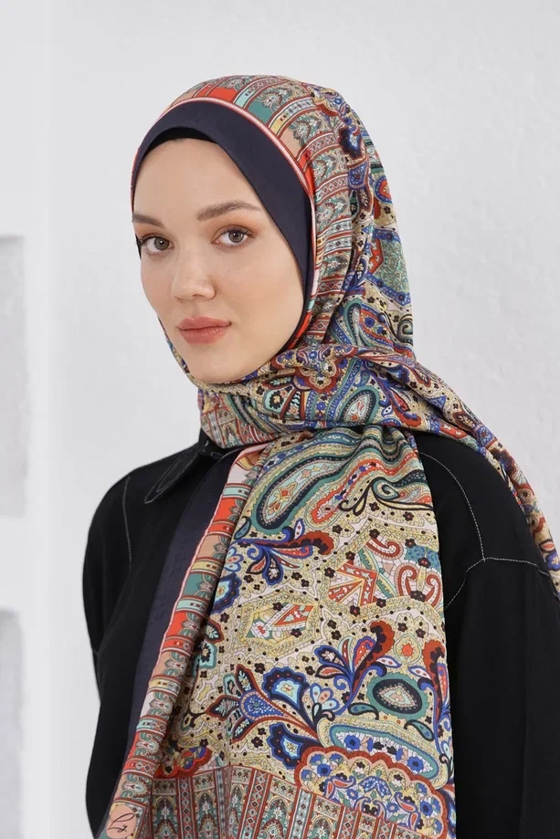 SİYAH Loryan Scarf Diamond Harmony Şal