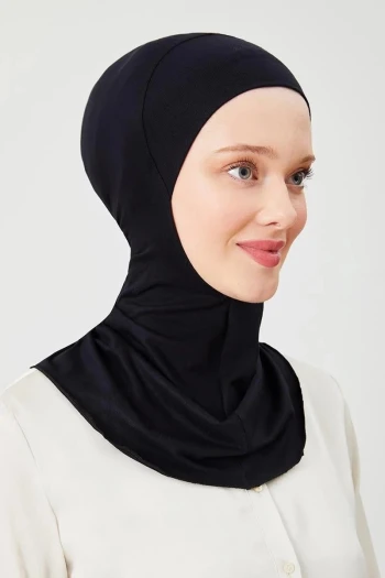 SİYAH Büyük Hijab Bone