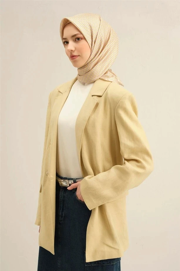 01 Armine Twill İpek Eşarp 9307D