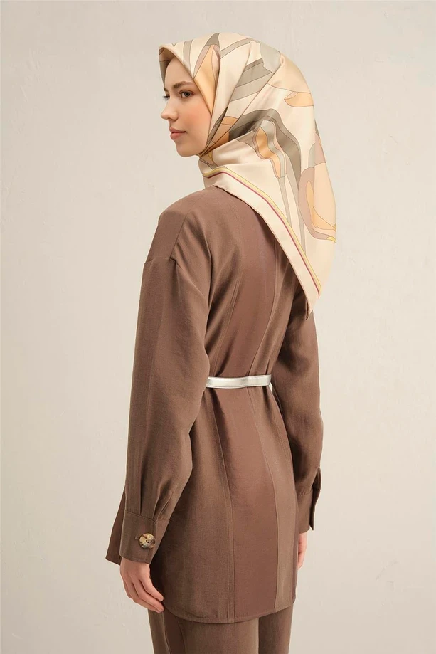 81 Armine Twill İpek Eşarp 9302D