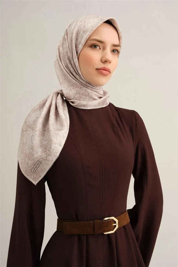 82 Armine Twill İpek Eşarp 9311D